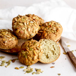 Pumpkin Seed Rolls | SoulfoodLowCarberia