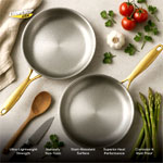 Pure Titanium Pan Pro - Chopchopusa.com