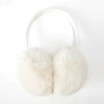 Rabbit Fur Ear Muffs : FireladyFur