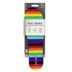 Rainbow Flat Socks : Flat Socks