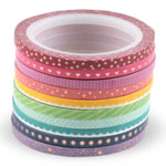 Rainbow Skinny Washi Tape , Thehappyplanner.com
