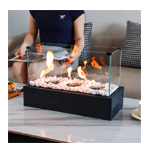 Rectangular Large Tabletop Fire Pit | Jhy-design.com