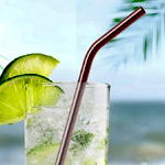 Red Copper Straws : Bulbhead International