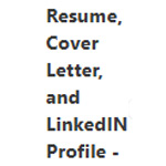 Resume, Cover Letter, & Linkedin Profile | Resumecorner.com