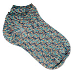 Rototo Washi Pile Short Sock Bloom - End Clothing