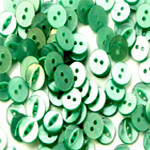 Round Fish Eye Buttons Aqua | Minerva.com
