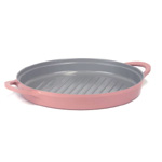 Round Grill Pan Induction Pink Demer - Neoflam
