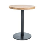 Round Oak Table - Delogh