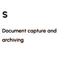 S Document Capture And Archiving Plan - Lexware