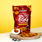 Salted Egg Cornflake Chip : Asian Snacks
