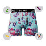 Samurai Cats Boxer Brief : Culpritunderwear.com