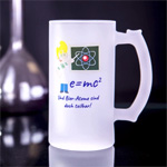 Satin Finished Glass Jug - Druckdichdrauf.de