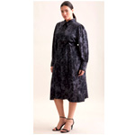 Satin Shirt Dress With Belt - Seidensticker.com