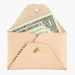 Scallop Wallet - Immodest Cotton