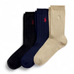 Set Of 3 Pairs Of Ribbed Socks : Esdemarca
