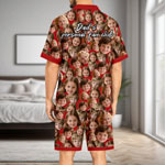 Short Sleeve Pajamas Face Funny Headshots - Make Me Surprise