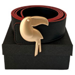 Signature Belt Red & Gold | Tucann