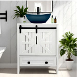 Sigsyl 24 Inch Vessel Sink Vanity | Simpleprojectus.com