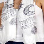 Silly Yogi Celestial Scarf : LoveGoodly