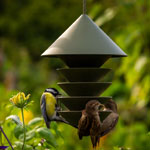 Silo Bird Feeder Camp Green : Goodee