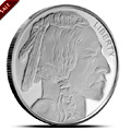 Silver Towne Buffalo Silver Round : Bgasc