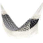 Simao Jacquard Hammock Navy - SandDollarDubai