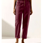 Simple Button Fly Trousers : Lintico