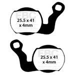 Sintered Bicycle Brake Pads | Ebcbrakesdirect