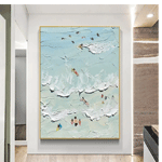 Sky And Ocean Painting | Zoesdeco.com
