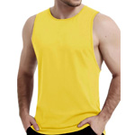 Sleeveless Wide-Armhole Shirt | Tacvasen