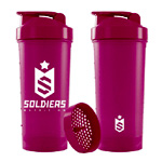 Slim 600ml Shaker - Soldiers Nutrition