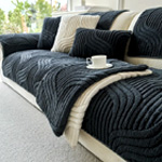 Plush Non Slip Sofa Cover - Temu