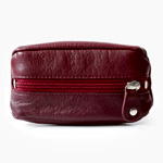 Small Leather Zipper Keyring Pouch - Prime Hide