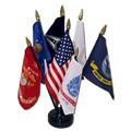Mounted Small Military Flags Sets | AmericanFlags