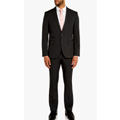 Smoke Diamond Stretch Slim Suit : Connor