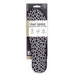 Snow Leopard Print | Flat Socks