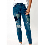 Sofia Patch Slim Leg Jean | Rodney Clark