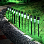 Solar Garden Stake Light -Qd Stores 