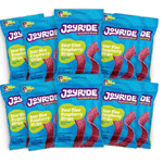 Sour Blue Raspberry Strips - Joyride Sweets