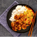 Soy Glazed Prawns - Hello Chef