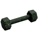 Gabby Speckled Decorative Dumbbell | Tovfurniture.com