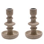 Speckled Stone Candle Holders : PhotoFrames&Art