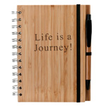 Spiral Notebook And Pen | Hansonellis.com