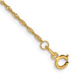 Spring Ring Clasp Chain Bracelet - Goldia.com