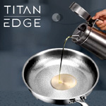 Stainless Steel Frying Pan - Titanedgekitchen.com