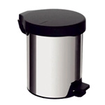 Stainless Steel Pedal Bin : ViaInox