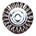 Standard Twist Knot Wire Wheel - Benchmarka Brasives