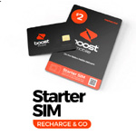 Starter Prepaid SIM Service Plan - Boost AU