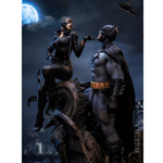 Statue Batman & Catwoman : Ironstudios.com