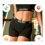 Stealth Black Lux Ladyboxers - CulpritUnderwear